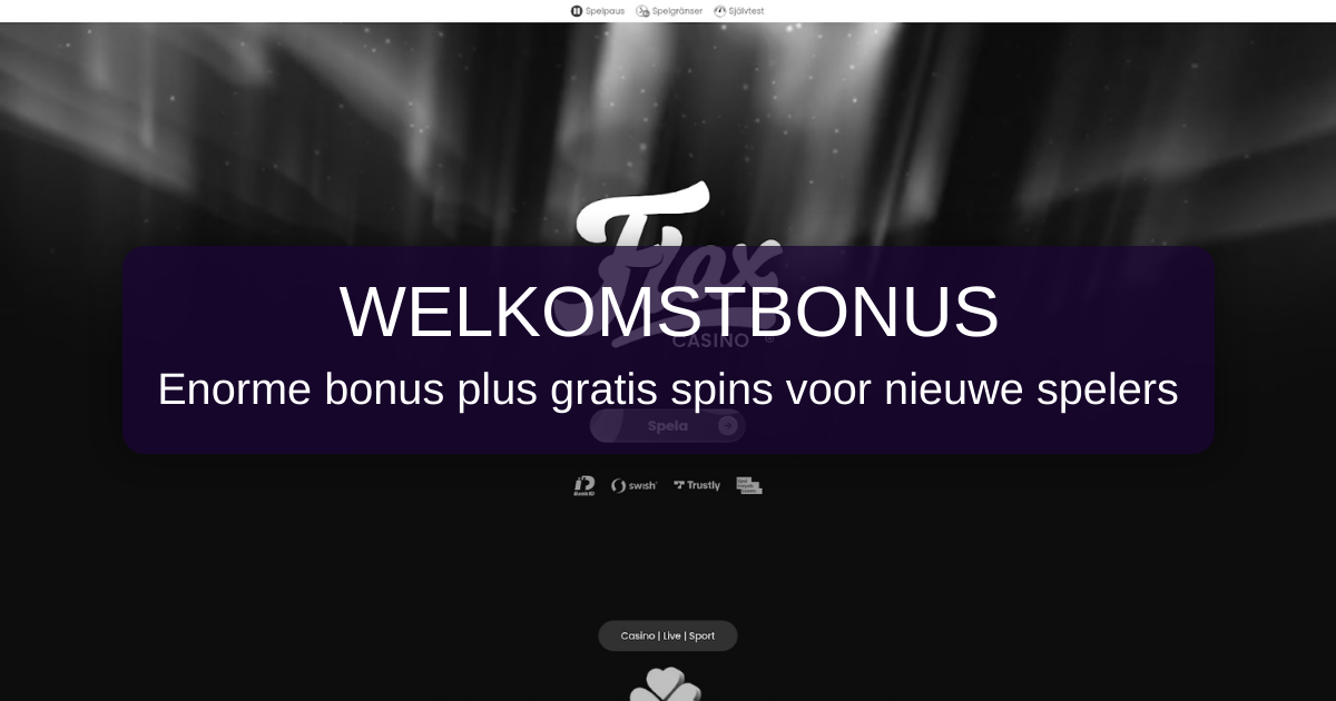 Flax Casino welcome bonus