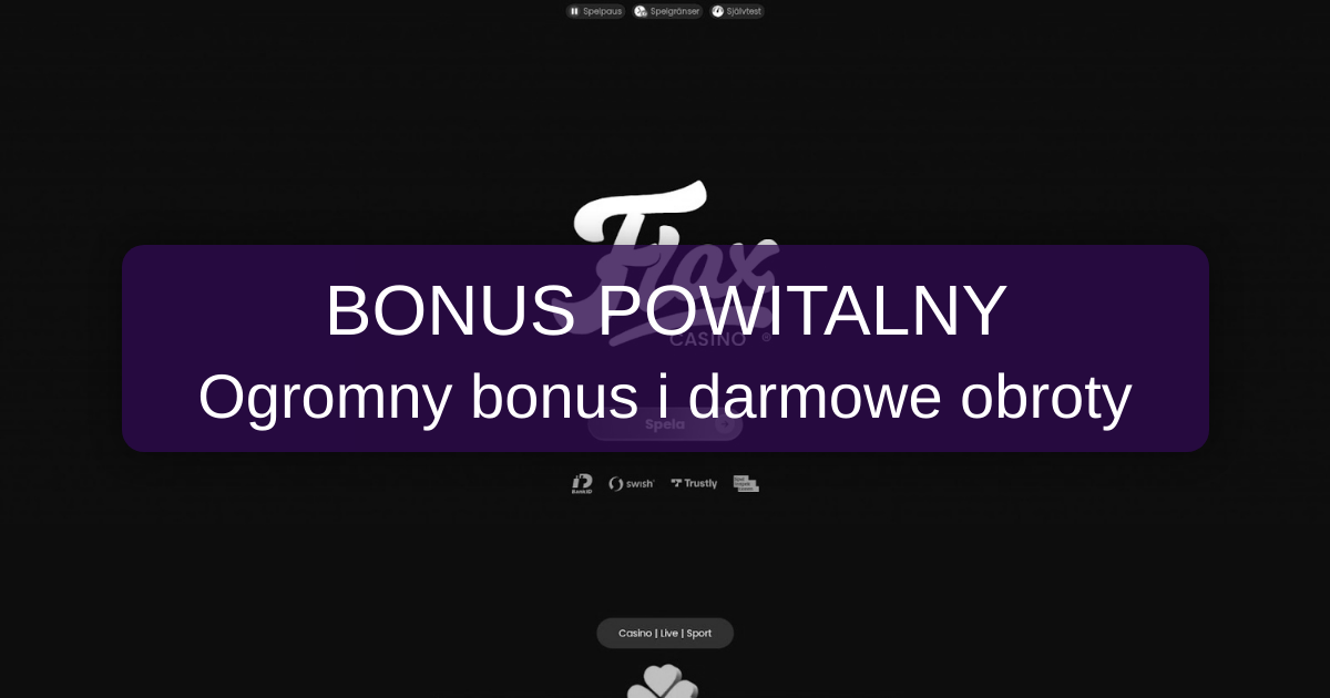 Flax Casino welcome bonus