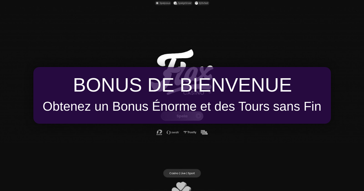 Flax Casino welcome bonus